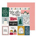 Crate Paper - Snowflake Collection - 12 x 12 Double Sided Paper - Bundled