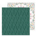 Crate Paper - Snowflake Collection - 12 x 12 Double Sided Paper - Icicles