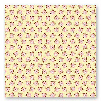 American Crafts - Dear Lizzy Spring Collection - 12 x 12 Fabric Paper - Magnolia Morning, CLEARANCE