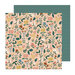 Crate Paper - Magical Forest Collection - 12 x 12 Double Sided Paper - Meadow