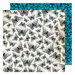 American Crafts - Color Kaleidoscope Collection - 12 x 12 Double Sided Paper - Flight of Fancy
