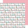 American Crafts - Stay Sweet Collection - 12 x 12 Double Sided Paper - Flower Baskets
