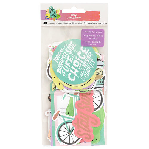 Amy Tangerine - Stay Sweet Collection - Ephemera with Foil Accents