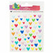American Crafts - Stay Sweet Collection - Epoxy Heart Stickers