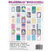 American Crafts - Sparkle City Collection - 6 x 8 Paper Pad