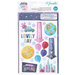 American Crafts - Sparkle City Collection - Sticker and Washi Book with Foil Accents