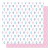 American Crafts - Sparkle City Collection - 12 x 12 Double Sided Paper - Life Is Sweet