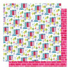 American Crafts - Sparkle City Collection - 12 x 12 Double Sided Paper - Our House