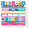 American Crafts - Sparkle City Collection - 12 x 12 Double Sided Paper - Perfect Day