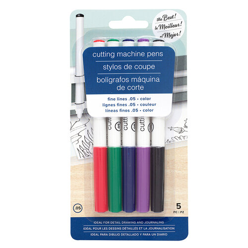 American Crafts - Cutting Machine Pens - Precision Pen - Fine Tip - Multicolor