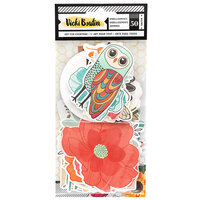 American Crafts - Wildflower and Honey Collection - Ephemera Pack - Icons