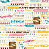 American Crafts - Confetti Collection - 12 x 12 Double Sided Paper - Peanut Butter Benny