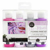 American Crafts - Color Pour Collection - Pre-Mixed Pouring Paint Kit - Mulberry Bliss