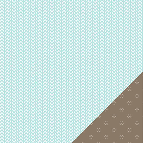 American Crafts - Peachy Keen Collection - 12 x 12 Double Sided Paper - Gee Whiz
