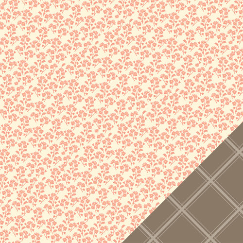 American Crafts - Peachy Keen Collection - 12 x 12 Double Sided Paper - My Darling