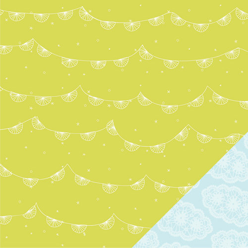 American Crafts - Hello Sunshine Collection - 12 x 12 Double Sided Paper - Sparkle