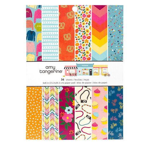 American Crafts - Slice Of Life Collection - 6 x 8 Paper Pad