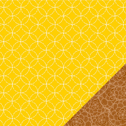 American Crafts - Hello Sunshine Collection - 12 x 12 Double Sided Paper - Brilliance