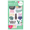 American Crafts - Sticker Book With Foil Accents - Crate Paper