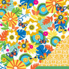 American Crafts - Margarita Collection - 12 x 12 Double Sided Paper - Samba