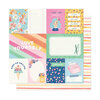 American Crafts - She's Magic Collection - 12 x 12 Double Sided Paper - A Simple Hello