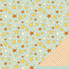 American Crafts - Nightfall Collection - Halloween - 12 x 12 Double Sided Paper - Starry Night