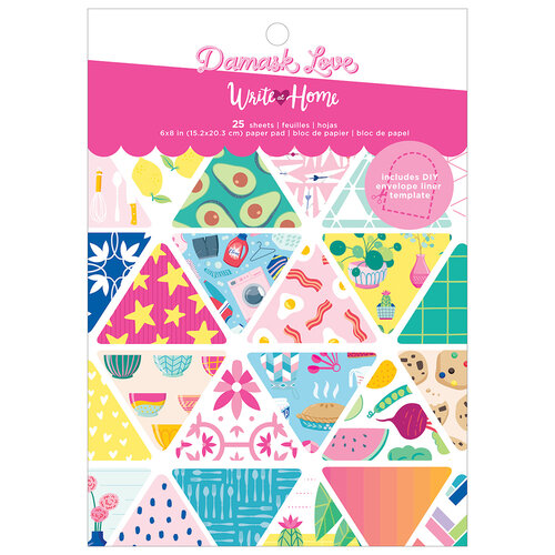 Damask Love - Write At Home Collection - 6 x 8 Paper Pad