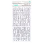 American Crafts - Let's Wander Collection - Thickers - Alpha - Paperwork