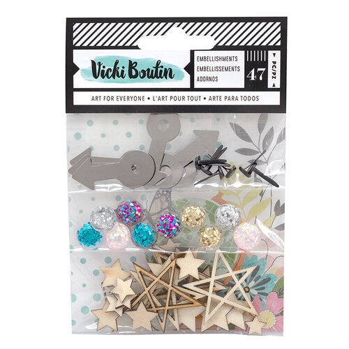 Vicki Boutin - Let's Wander Collection - Embellishment Pack
