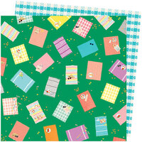 Amy Tangerine - Picnic in the Park Collection - 12 x 12 Double Sided Paper- From Above