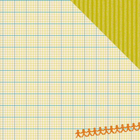 American Crafts - Amy Tangerine Collection - 12 x 12 Double Sided Paper - Good Company