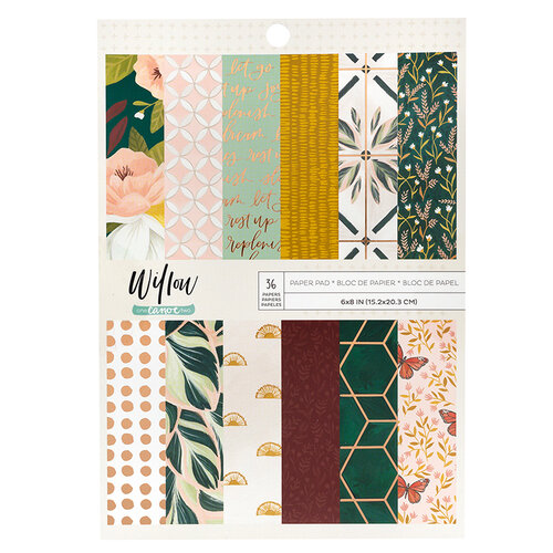 1 Canoe 2 - Willow Collection - 6 x 8 Paper Pad with Copper Foil Accents