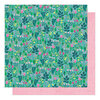 Shimelle Laine - Never Grow Up Collection - 12 x 12 Double Sided Paper - Flower Meadow