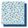 Shimelle Laine - Never Grow Up Collection - 12 x 12 Double Sided Paper - Sail Away