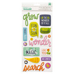 American Crafts - Never Grow Up Collection - Thickers - Phrase - Puffy Foam - Let's Play