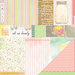 American Crafts - Dear Lizzy Neapolitan Collection - 12 x 12 Double Sided Paper - Cheerful Notes