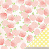 American Crafts - Dear Lizzy Neapolitan Collection - 12 x 12 Double Sided Paper - Fresh Blooms