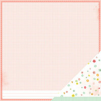 American Crafts - Dear Lizzy Neapolitan Collection - 12 x 12 Double Sided Paper - Simple Romance