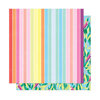 Dear Lizzy - Here and Now Collection - 12 x 12 Double Sided Paper - Summer Vibes