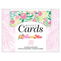 American Crafts - Here and Now Collection - Boxed Cards