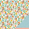 American Crafts - Amy Tangerine Collection - Ready Set Go - 12 x 12 Double Sided Paper - Afternoon Delight