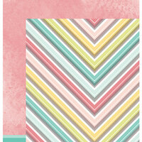 American Crafts - Dear Lizzy 5th and Frolic Collection - 12 x 12 Double Sided Paper - Foxy Fairview
