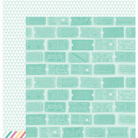 American Crafts - Dear Lizzy 5th and Frolic Collection - 12 x 12 Double Sided Paper - Cartwheel Court