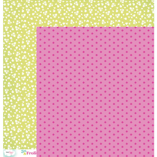 American Crafts - Dear Lizzy 5th and Frolic Collection - 12 x 12 Double Sided Paper - 24th and Sparrow