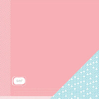 American Crafts - My Girl Collection - 12 x 12 Double Sided Paper - Cute Chloe
