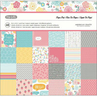 American Crafts - My Girl Collection - 12 x 12 Paper Pad