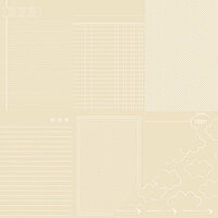 American Crafts - Amy Tangerine Collection - Yes, Please - 12 x 12 Kraft Paper - Trust