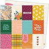 Amy Tangerine - Late Afternoon Collection - 12 x 12 Double Sided Paper - Beautiful You