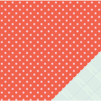 American Crafts - Dear Lizzy Lucky Charm Collection - 12 x 12 Double Sided Paper - Doting Dots