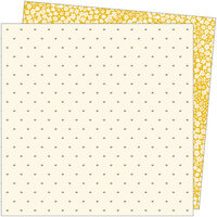 Amy Tangerine - Late Afternoon Collection - 12 x 12 Double Sided Paper - Sweeter Than Honey